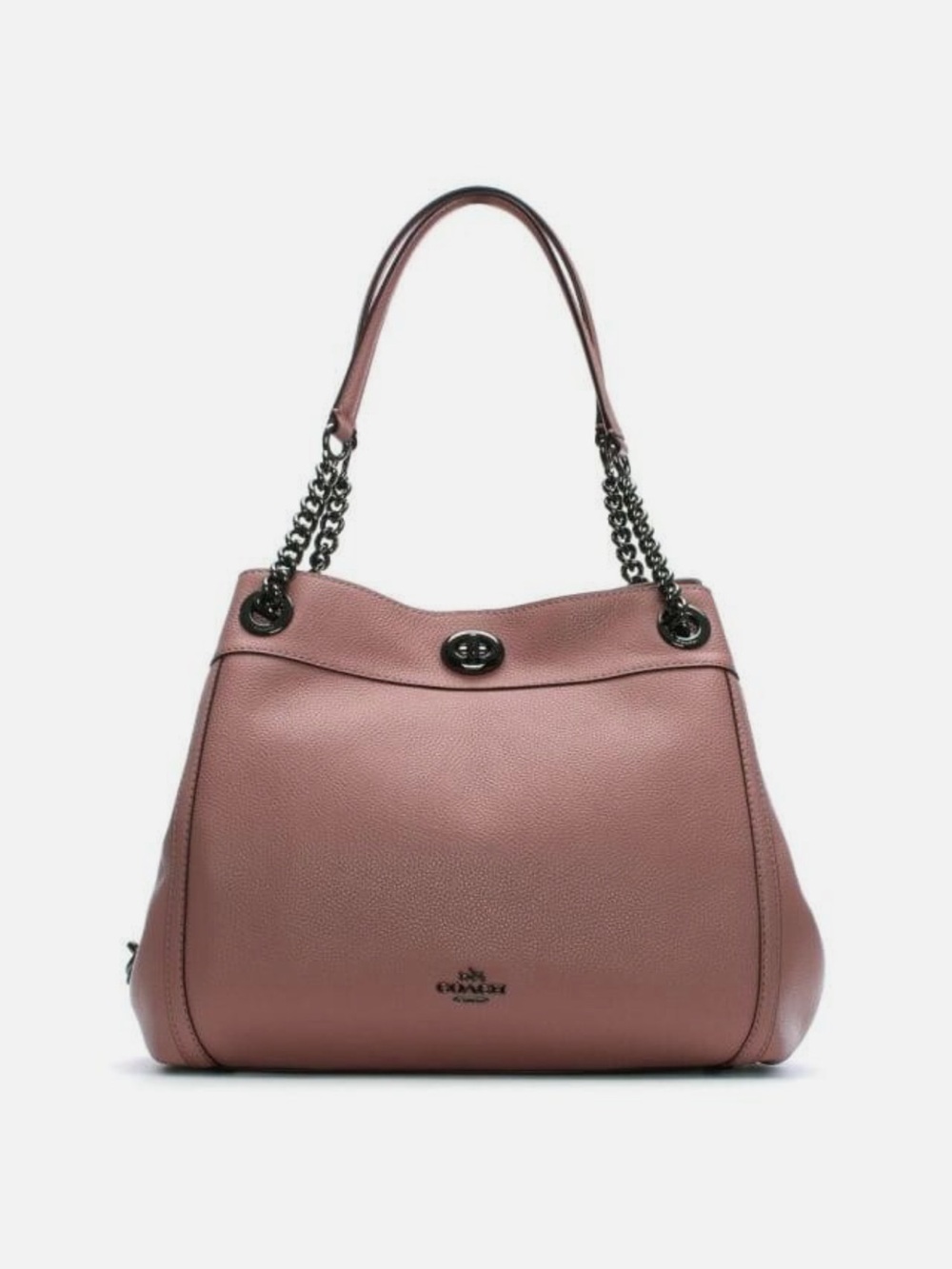 Coach Turnlock Edie Shoulder Bag | Dusty Rose